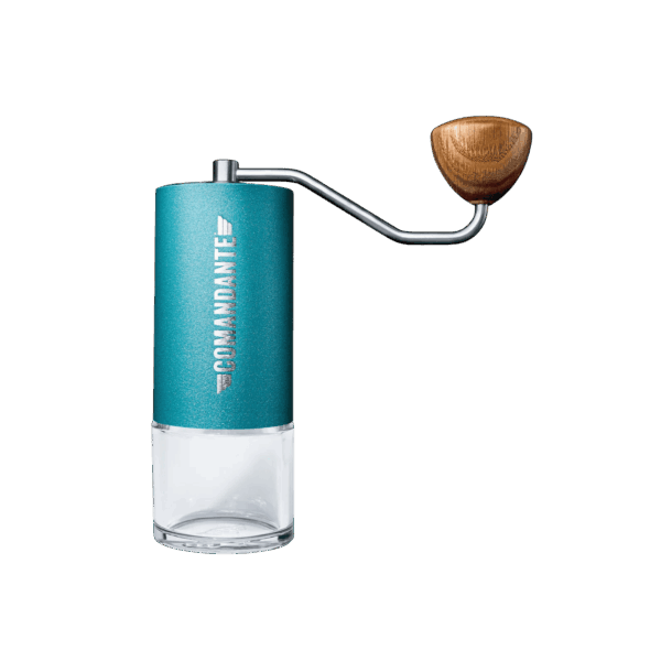Comandante C40 MK4 Alpine Lagoon Nitro Blade manual coffee grinder.