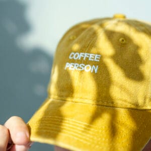 Coffee Person Cap