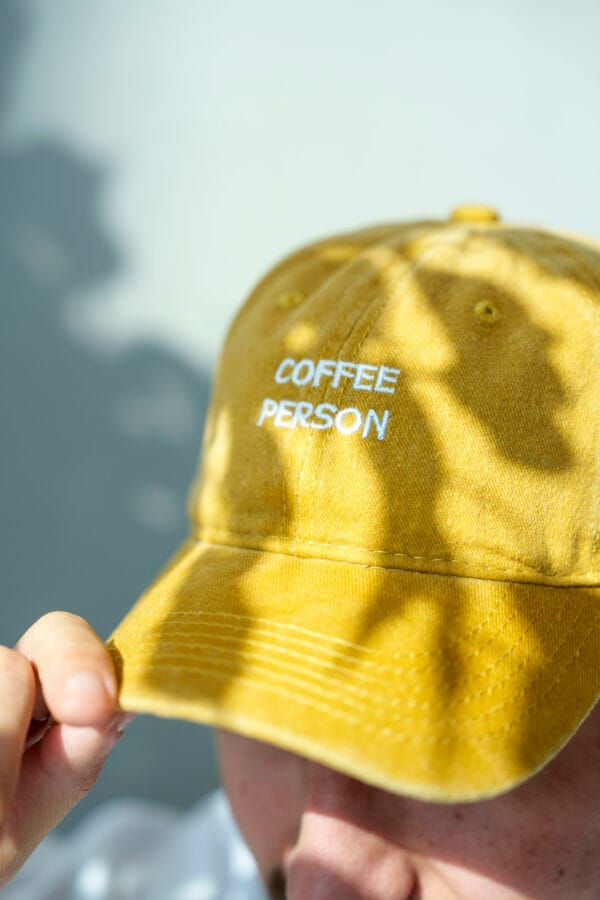 Coffee Person Cap