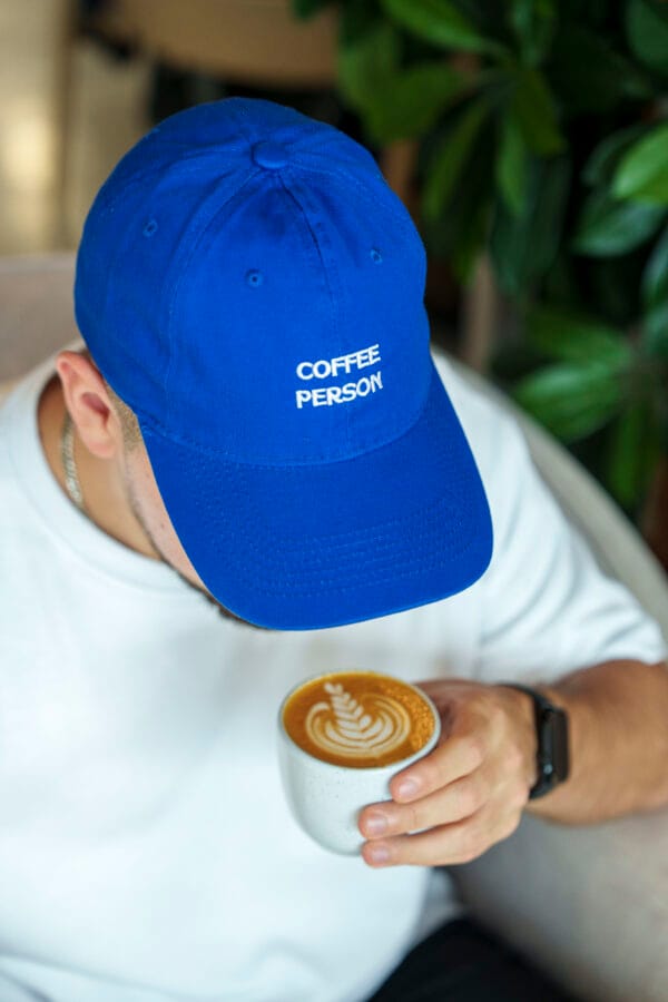 Coffee Person Cap