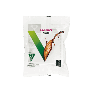 Hario V60-01W Bleached Paper Filters 100pcs