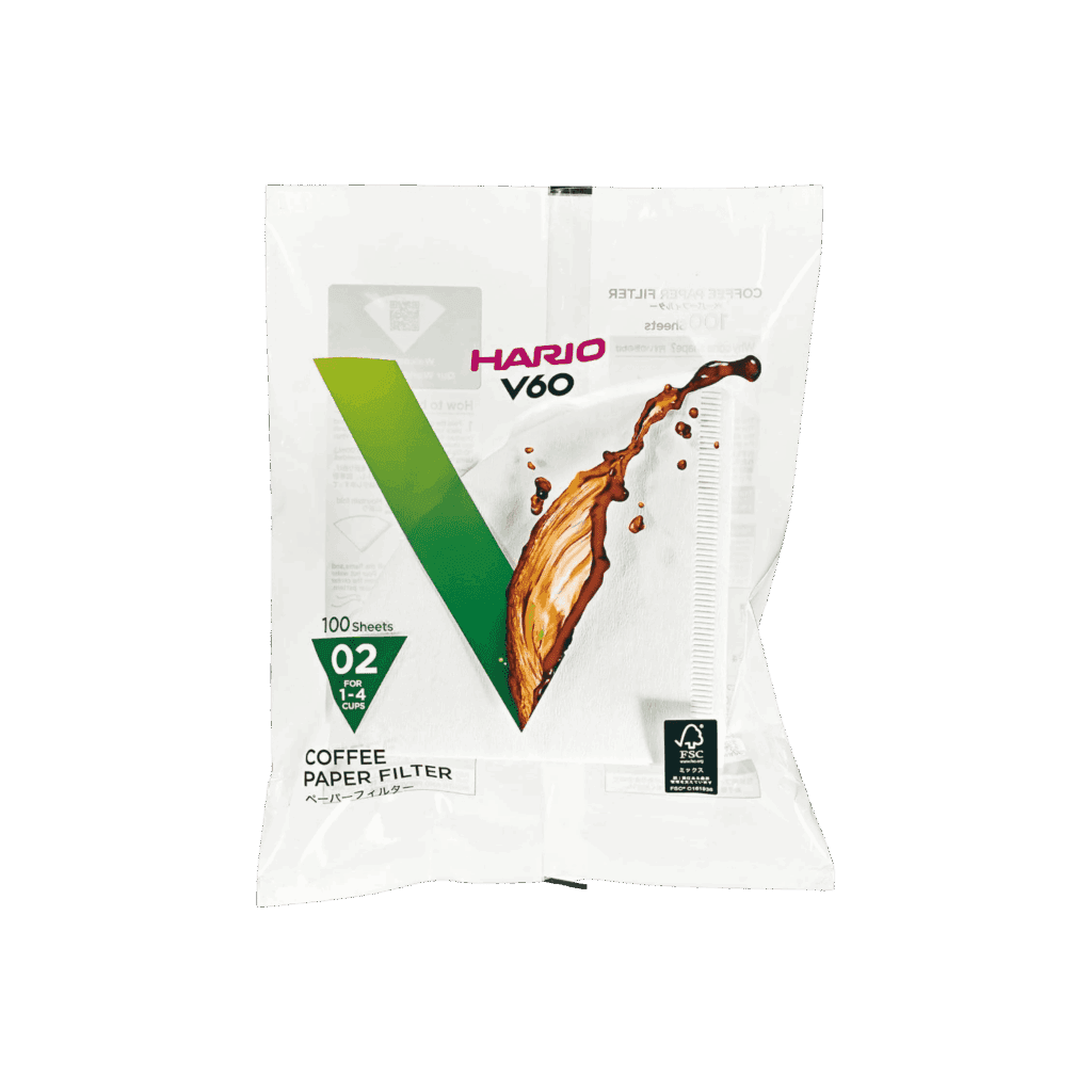 Hario V60-02W Bleached Paper Filters 100pcs