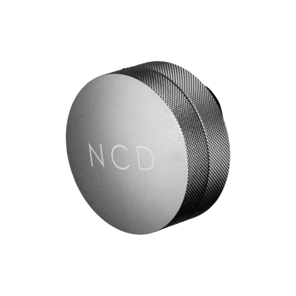 Nucleus Coffee Distributor DLC Titanium front view