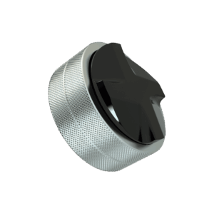 Nucleus Coffee Distributor DLC Titanium side view