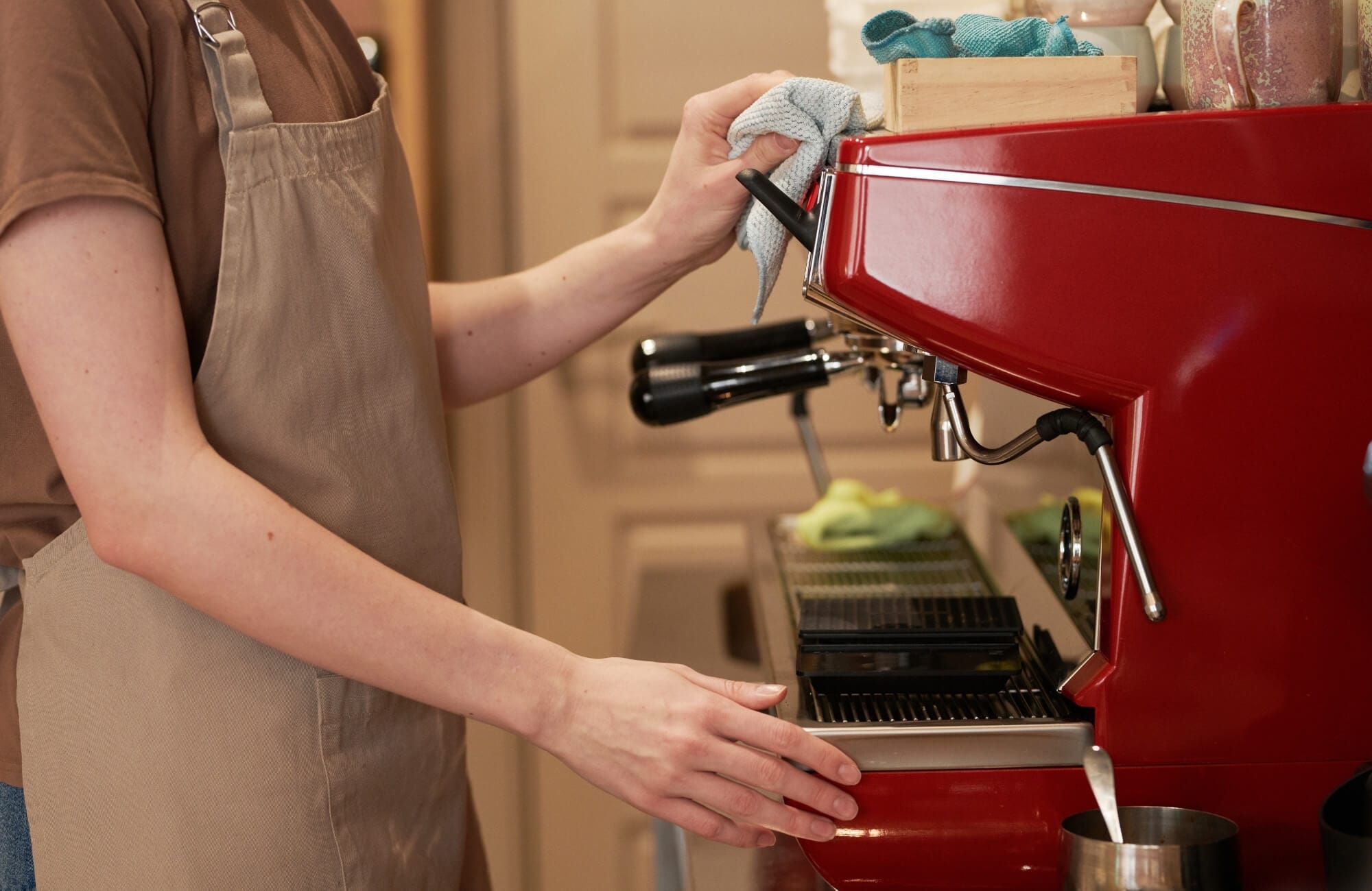 Coffee Equipment Cleaning from someone